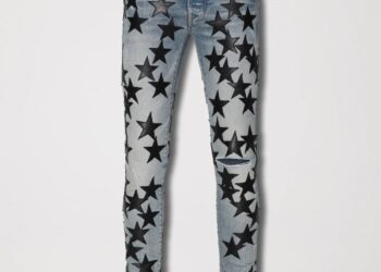CHEMIST LEATHER STARS JEAN