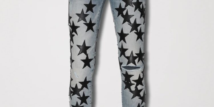 CHEMIST LEATHER STARS JEAN